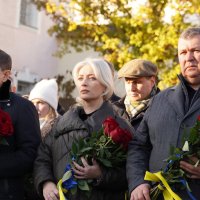 Перша заступниця Начальника ОВА Наталя Заболотна, голова обласної Ради Вячеслав Соколовий, Вінницький міський голова Сергій Моргунов та учасники заходу