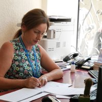 Працівниця Управління Державної міграційної служби України у Вінницькій області