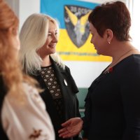 Перша заступниця начальника ОВА Наталя Заболотна з учасниками заходу
