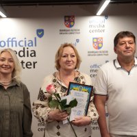 Перша заступниця начальника ОВА Наталя Заболотна та учасники зустрічі