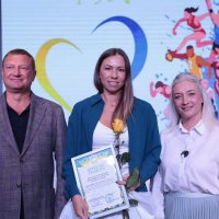 Перша  заступниця начальника ОВА Наталя Заболотна, заступник голови обласної Ради Ігор Івасюк та учасниця заходу