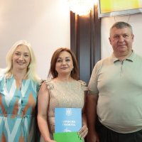 Перша заступниця начальника ОВА Наталя Заболотна та учасники заходу