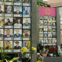 мультимедійна стела загиблим героям російсько-української війни