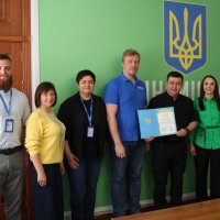 Заступник начальника ОВА Андрій Кавунець та учасники заходу