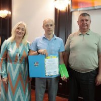 Перша заступниця начальника ОВА Наталя Заболотна та учасники заходу