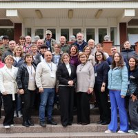 директорка Департаменту соціальної та молодіжної політики ОВА Світлана Ярмоленко та учасники заходу