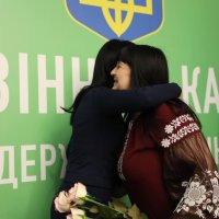 вручення грамот Верховної Ради України, народною депутаткою України Іриною Борзовою