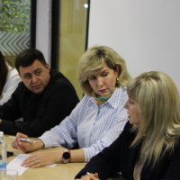 Заступник начальника ОВА (CDTO) Андрій Кавунець з учасниками зустрічі