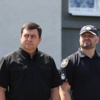 Заступник Начальника ОВА Андрій Кавунець та представник поліції