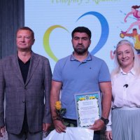 Перша  заступниця начальника ОВА Наталя Заболотна, заступник голови обласної Ради Ігор Івасюк та учасник заходу