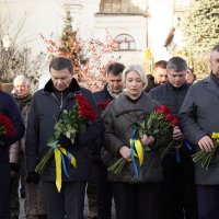 Перша заступниця Начальника ОВА Наталя Заболотна, голова обласної Ради Вячеслав Соколовий, Вінницький міський голова Сергій Моргунов та учасники заходу