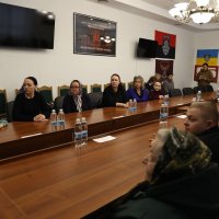 рідні полеглих Захисників в залі обласної військової адміністрації