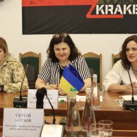 Посол Європейського Союзу в Україні Катаріна Матернова та члени делегації