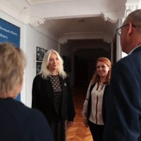 Перша заступниця начальника ОВА Наталя Заболотна з учасниками заходу