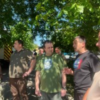 Начальник ОВА Сергій Борзов на місці подій у Жмеринці