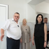 Народна депутатка України Ірина Борзова, Перша заступниця начальника ОВА Наталя Заболотна та учасник заходу