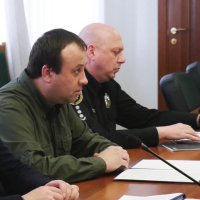 Начальник ОВА Сергій Борзов та учасники зустрічі
