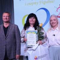 Перша  заступниця начальника ОВА Наталя Заболотна, заступник голови обласної Ради Ігор Івасюк та учасниця заходу