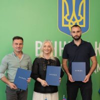 Перша заступниця начальника ОВА Наталя Заболотна з учасниками заходу