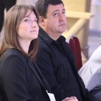 Заступник начальника ОВА (CDTO) Андрій Кавунець та учасниця заходу