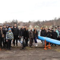 Перша заступниця Начальника ОВА Наталя Заболотна, начальник управління спорту та рухової активності Департаменту гуманітарної політики ОВА Наталія Токар та спортсмени