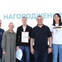 Перша заступниця Начальника ОВА Наталя Заболотна, президент Національного олімпійського комітету України Вадим Гутцайт, голова відділення НОК України у Вінницькій області Сергій Борзов, призерка Літніх Олімпійських ігор 2024 зі стрибків у висоту Ірина Геращенко та учасник заходу