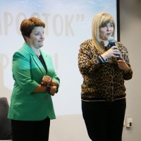 голова ГО "Паросток" Ірина Саранча та заступник міського голови Галина Якубович