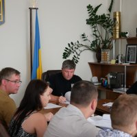 заступник начальника ОВА Олександр Піщик та учасники засідання