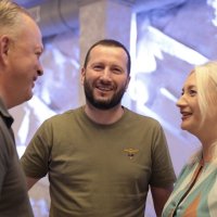 Перша заступниця начальника ОВА Наталя Заболотна та учасники зустрічі