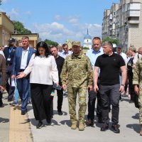 Заступник начальника ОВА Олександр Піщик та учасники заходу