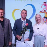 Перша  заступниця начальника ОВА Наталя Заболотна, заступник голови обласної Ради Ігор Івасюк та учасник заходу