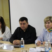 Заступник начальника ОВА (CDTO) Андрій Кавунець з учасниками зустрічі