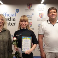 Перша заступниця начальника ОВА Наталя Заболотна та учасники зустрічі