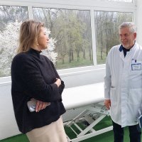Ольга Задорожна та Андрій Гринчук відвідали реабілітаційний заклад