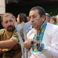 Під час вручення сертифікатів на придбання житла учасникам бойових дій та родинам загиблих Героїв