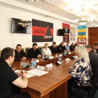 Начальник ОВА Сергій Борзов та учасники заходу