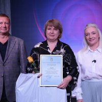 Перша  заступниця начальника ОВА Наталя Заболотна, заступник голови обласної Ради Ігор Івасюк та учасниця заходу